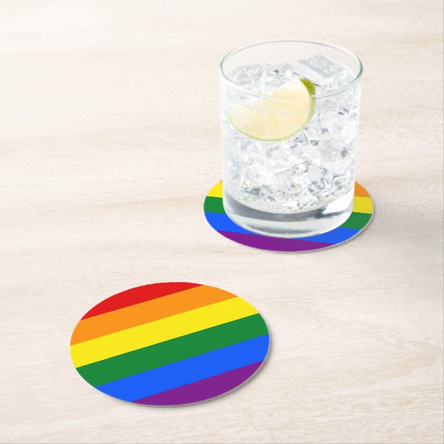 Rainbow coasters (Insitu)