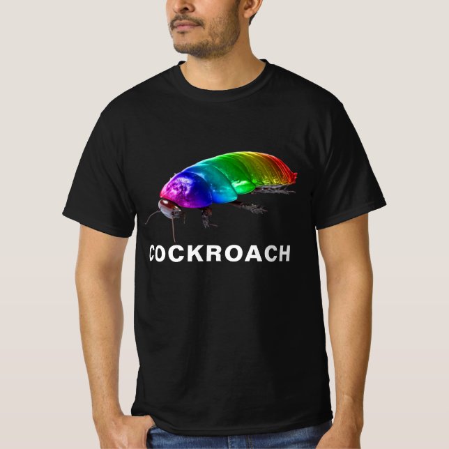 Rainbow Cockroach  T-Shirt (Front)