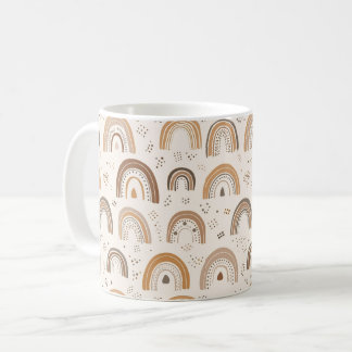 Rainbow coffee mug