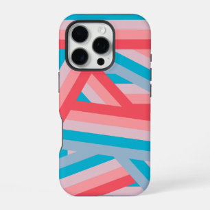Rainbow Collage iPhone 16 Pro Case