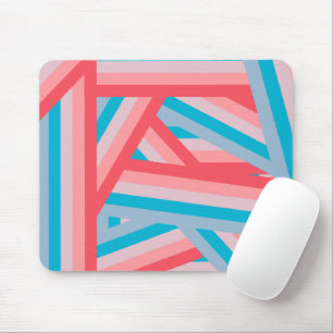 Rainbow Collage Mouse Pad