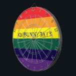 rainbow color dartboard<br><div class="desc">rainbowcolour</div>