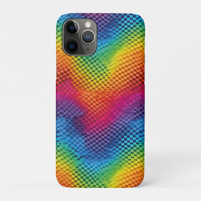 Rainbow Color Geometry Case-Mate iPhone Case (Back)