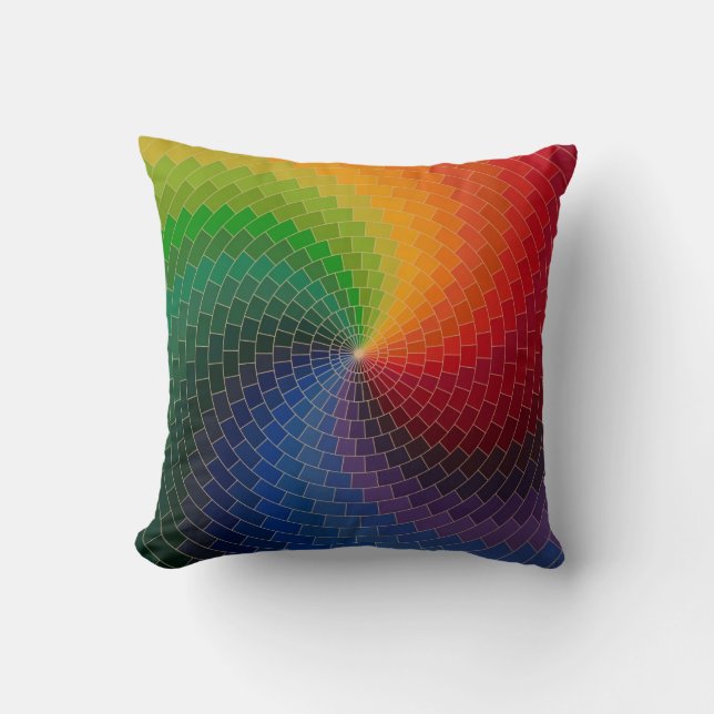RAINBOW COLORS CUSHION (Front)