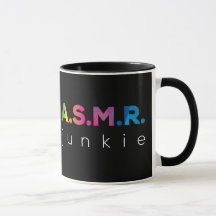 Rainbow colour ASMR junkie Black Edition