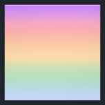 Rainbow colour gradient background photo print<br><div class="desc">Rainbow gradient colours.</div>