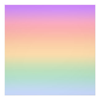 Rainbow colour gradient background photo print