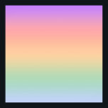 Rainbow colour gradient background poster<br><div class="desc">Rainbow gradient colours.</div>
