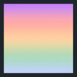 Rainbow colour gradient background poster<br><div class="desc">Rainbow gradient colours.</div>