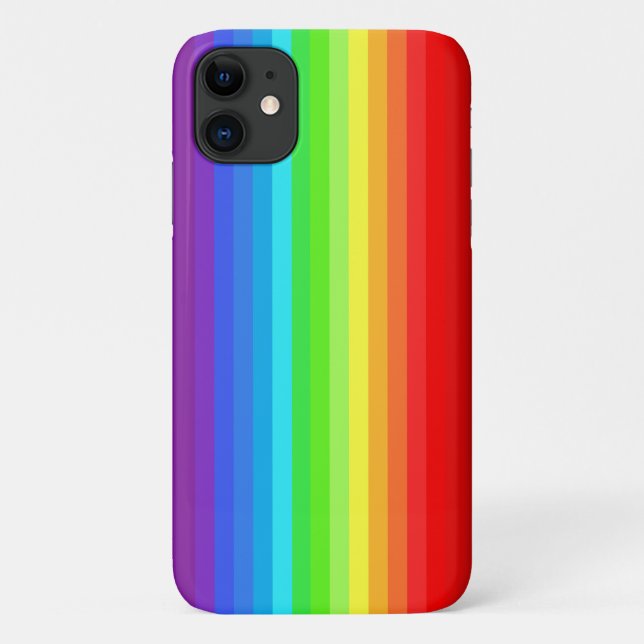 Rainbow Colour iPhone Case (Back)
