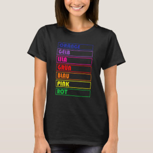 Rainbow Colour Optical Illusionist Magician T-Shirt