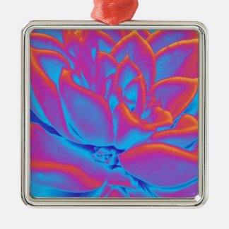 Rainbow colour Succulent plant Metal Tree Decoration