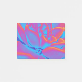 Rainbow colour Succulent plant Post-it Notes