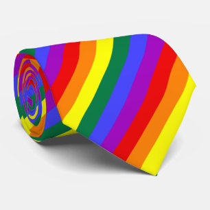 Rainbow Colour Tie