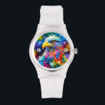 Rainbow Coloured Bald Eagle-654568 Watch<br><div class="desc">Rainbow Coloured Bald Eagle-654568</div>