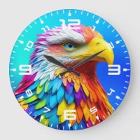 Rainbow Coloured Bald Eagle-65456