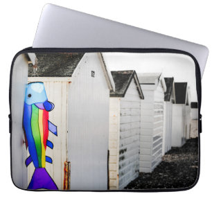 Rainbow Coloured Kite Laptop Sleeve