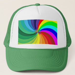 Rainbow Coloured Mandala-46556 Trucker Hat