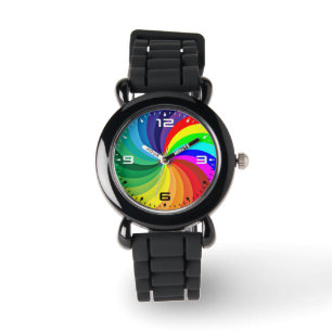 Rainbow Coloured Mandala-46556 Watch