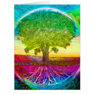 Rainbow Coloured Tree of Life