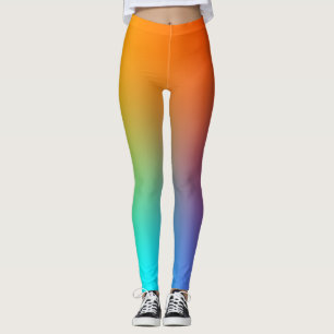 Rainbow Colourful  Leggings