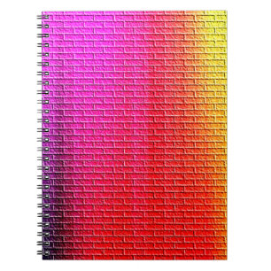 Rainbow colours abstract background. Gradient.abst Notebook