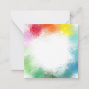 Rainbow Colours Abstract Elegant Template Modern