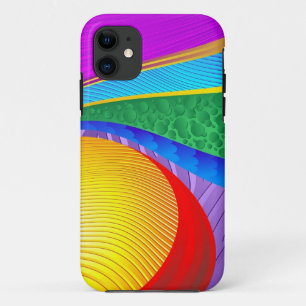 Rainbow Colours Abstract Fantasy Case-Mate iPhone Case