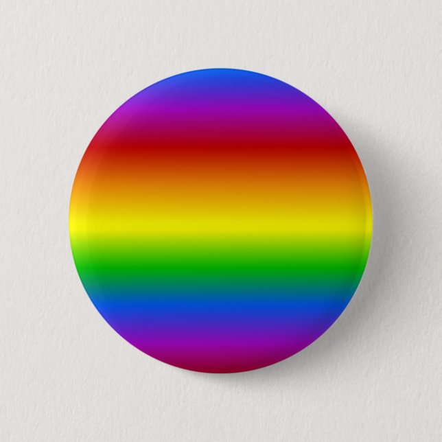 Rainbow Colours custom button (Front)