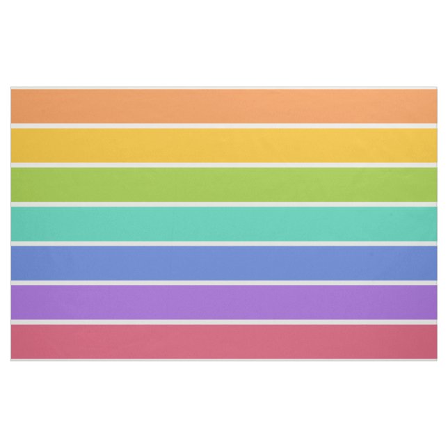 Rainbow Colours custom fabric (Yard)