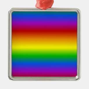 Rainbow Colours custom ornament