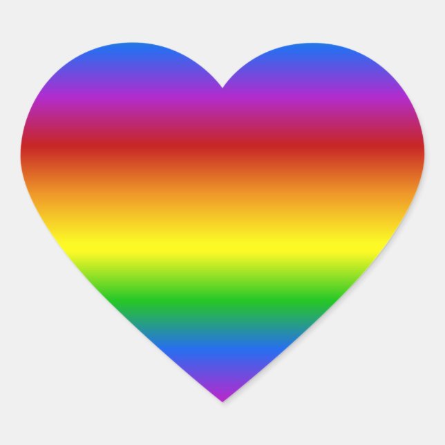 Rainbow Colours custom stickers (Front)