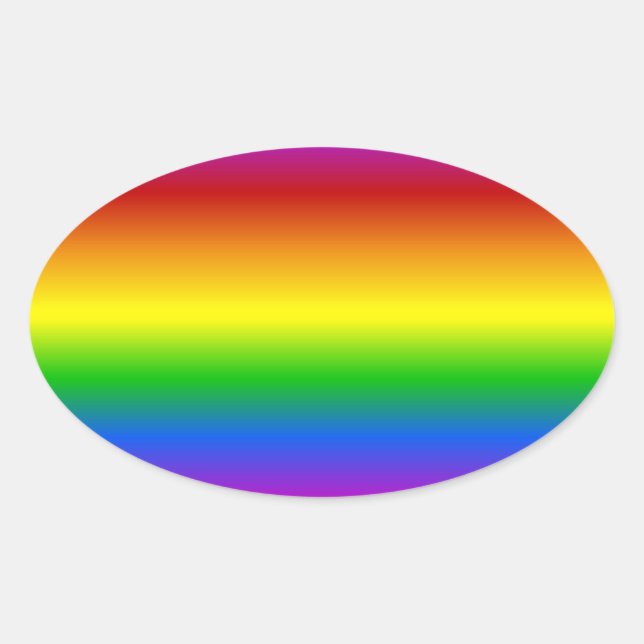 Rainbow Colours custom stickers (Front)
