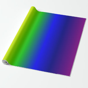 Rainbow Colours Gradient Wrapping Paper