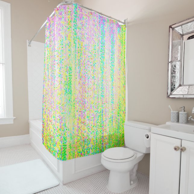 Rainbow Colours Shower Curtain by Artist (In Situ)