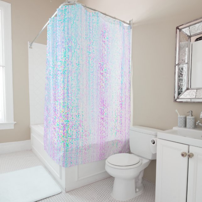 Rainbow Colours Shower Curtain by Artist (In Situ)