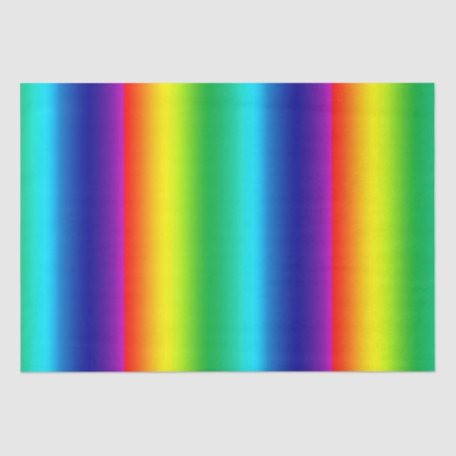 Rainbow Colours Spectrum   Tissue Paper (Front)