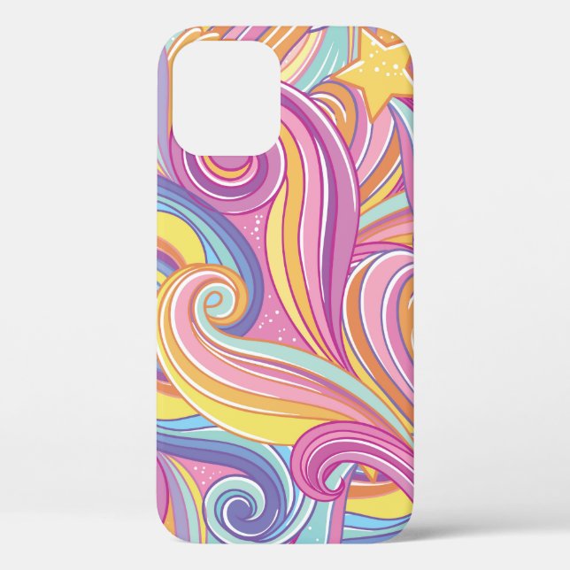 Rainbow Comet: Magical Dreamy Sky. Case-Mate iPhone Case (Back)