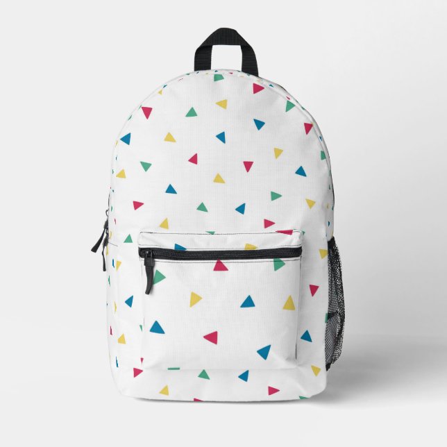 Rainbow Confetti Backpack (Front)