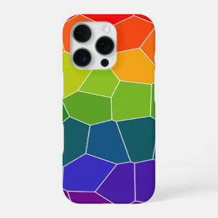 Rainbow COOL Pattern iPhone 16 Pro Case
