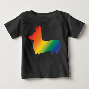 Rainbow corgi baby T-Shirt