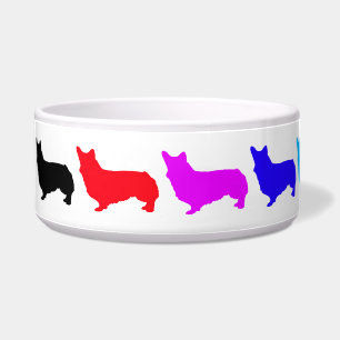 Rainbow Corgu 2 Pet Bowl