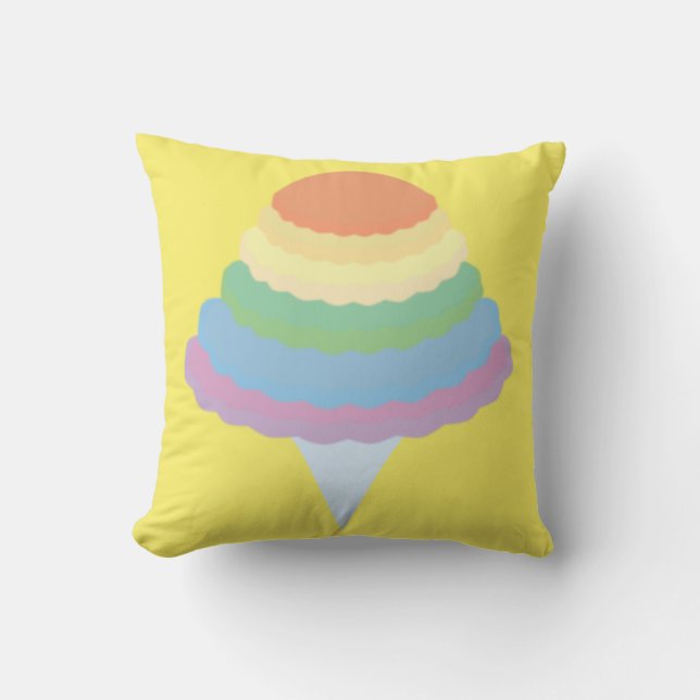 Rainbow Cotton Candy  Cushion (Front)