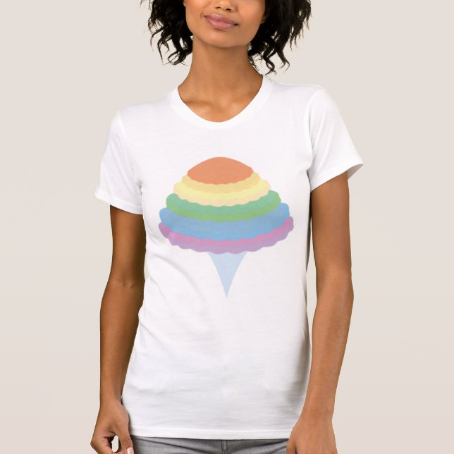 Rainbow Cotton Candy  T-Shirt (Front)