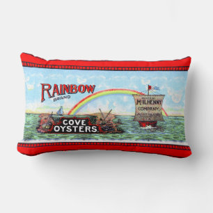 Rainbow Cove Oysters Lumbar Cushion