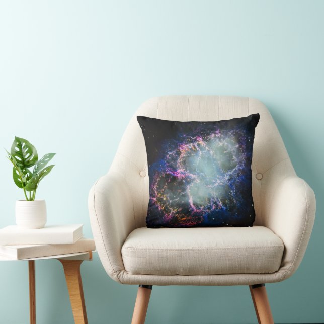 Rainbow Crab Nebula Cushion (Chair)
