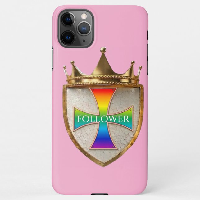 Rainbow Crest Follower IPhone 11 Pro Max Cover (Back)