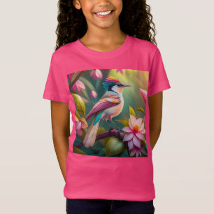 Rainbow crested Jay Fantasy Bird T-Shirt