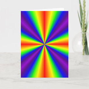 Rainbow Cross Card