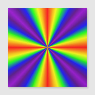 Rainbow Cross Magnetic Card